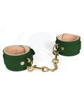 Spartacus Plush-Lined PU Ankle Cuffs: A Touch of Luxury for Your Desires