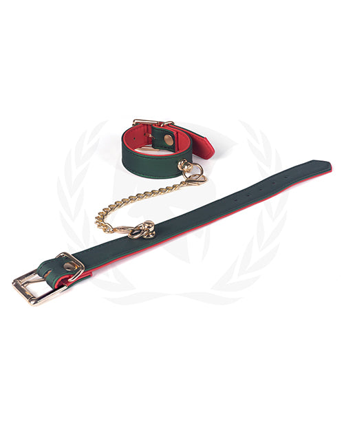 Shop for the Spartacus Sensory Adventure Green/Red PU Wrist Restraints at My Ruby Lips