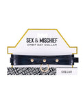 Collar de día de cuero sintético perlado arcoíris - Collar de día Orbit de Sex & Mischief