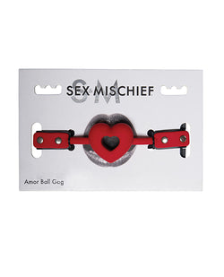 Amor Heart Ball Gag: Elegant BDSM Beginner's Choice