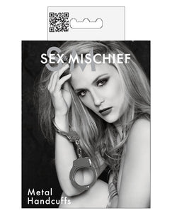 Sex & Mischief Metal Handcuffs: The Ultimate Bondage Experience