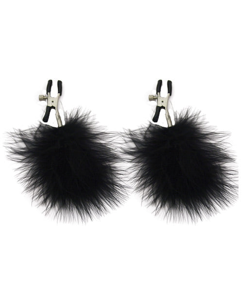 Shop for the Feathered Nipple Clamps: Sensual Pleasure & Control at My Ruby Lips