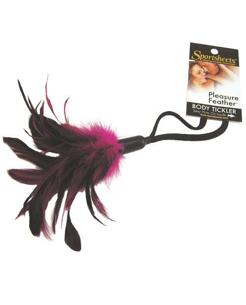 Rose Feather Tickler: Elegancia sensual y pasión Product Image.