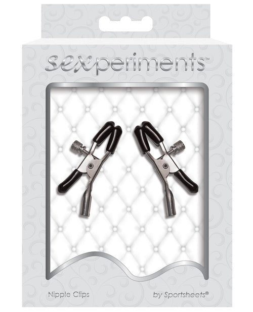 Pinzas para pezones ajustables Sexperiments - featured product image.