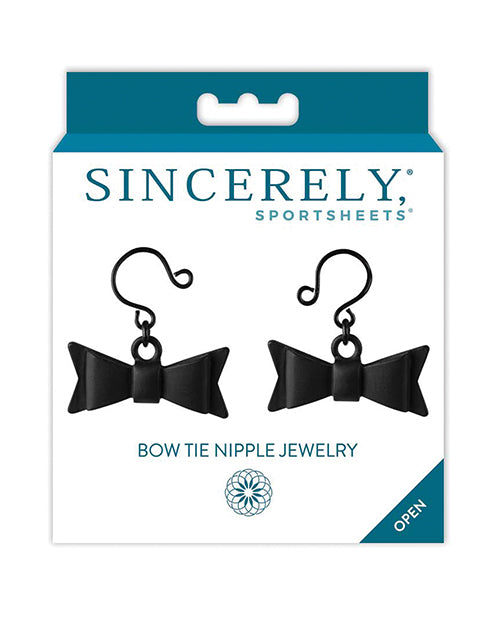 Sincerely Bow Tie Nipple Jewellery: Edgy Elegance - featured product image.