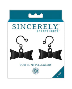 Sincerely Bow Tie Nipple Jewellery: A Touch of Edgy Romance
