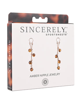 Luxury Tortoiseshell Nipple Jewelry - Featured Product Image
