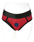 Sportsheets Em.ex. Contour Harness - XXX-Large in Vibrant Red