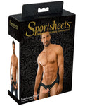 Arnés Everlaster de Sportsheets con consolador hueco de 6,5": kit de placer definitivo