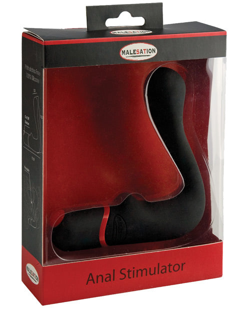 Sensational Delight: MALESATION Anal Stimulator with 12 Vibration Modes - featured product image.