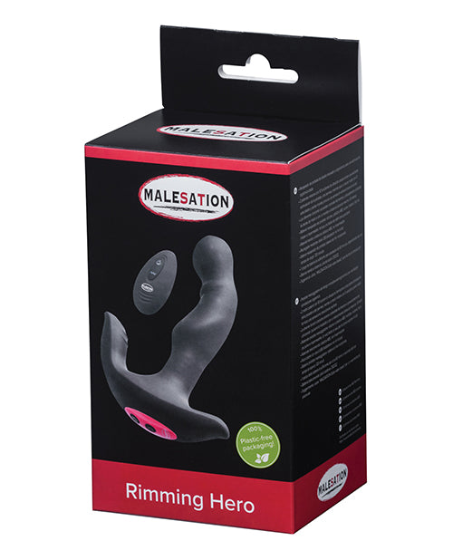 Shop for the MALESATION Rimming Hero: Ultimate Dual Stimulation Prostate Massager at My Ruby Lips