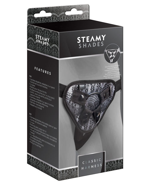 Steamy Shades Lace Harness: Enchanting Elegance for Intimate Moments - featured product image.