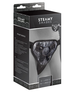 Steamy Shades Lace Harness: Enchanting Elegance for Intimate Moments