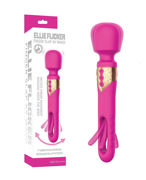 Ellie Flicking Wand in Hot Pink - The Ultimate Pleasure Experience - featured product image.