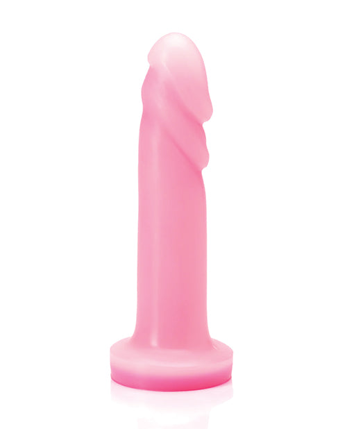 Shop for the Rose Quartz Textured Silicone Dildo at My Ruby Lips