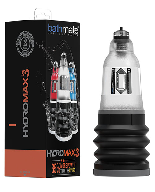 Shop for the Bathmate Hydromax 3: Size, Performance, Confidence Boost at My Ruby Lips
