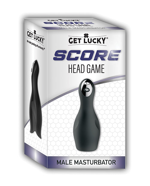 Shop for the Get Lucky Score Head Game Masturbator - Black: Ultimate Pleasure Experience at My Ruby Lips