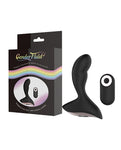 Indulge in Ecstasy: Gender Fluid Rumble Anal Vibe with Remote - Black