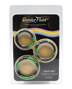 Gender Fluid Grip Me! Tie-Dye Tension Ring Set