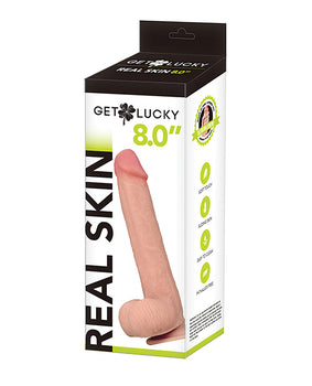 Get Lucky 8.0" Real Skin Series: Ultimate Pleasure Experience - Featured Product Image