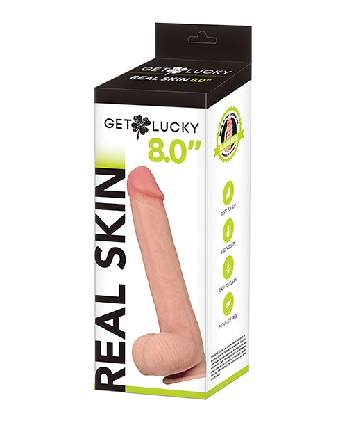 Get Lucky 8.0" Real Skin Series: Ultimate Pleasure Experience - featured product image.