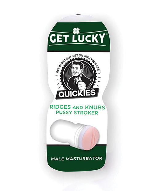 Get Lucky Quickies Ridges &amp; Knubs Pussy Stroker：終極愉悅體驗 - featured product image.