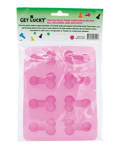 Naughty Penis Party Silicone Tray - Pink