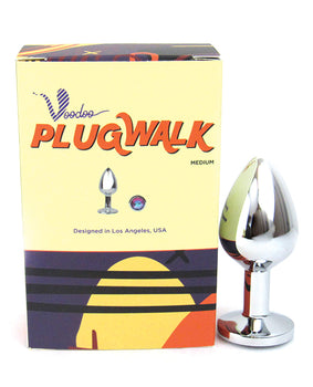 Plug metálico plateado Voodoo Walk - Estimulación definitiva - Featured Product Image