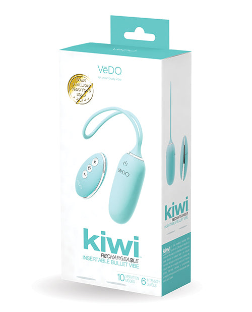 VeDO KIWI 充電子彈頭 - 逗我綠松石色：可客製化的快樂子彈頭 - featured product image.