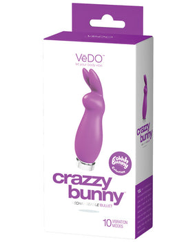 Vedo Crazy Bunny：10 種模式、可充電和潛水式子彈頭振動器 - Featured Product Image