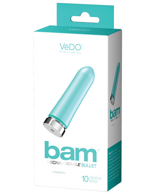 Vedo Bam 充電子彈頭：10 種模式、防水、小巧且功能強大的子彈頭震動器 Product Image.