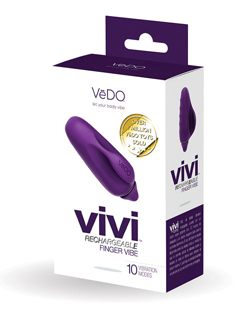 Vibrador de dedo recargable Vedo Vivi 🌟 - featured product image.