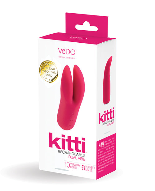 Vedo Kitti Dual Vibe - Tease Me Turquesa: Doble placer 🌟 - featured product image.