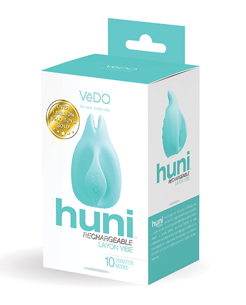 Vibrador para dedos VeDO Huni - Tease Me Turquesa Product Image.