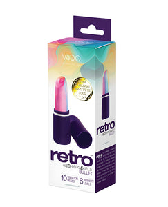 Vedo Retro Lipstick Vibe in Turquoise: The Discreet Ecstasy