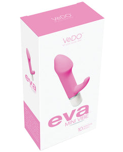 VeDO Eva Mini Vibe - Blush Pink Dual Stimulator