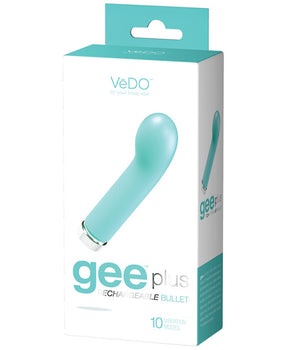 VeDO Gee Plus G-Spot Vibrator - Tease Me Turquoise - Featured Product Image