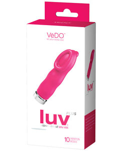 VeDO Luv Plus: Intense Pleasure Rechargeable Vibe