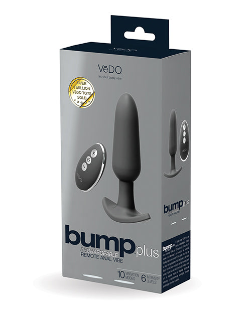 Shop for the VeDO Bump Plus: Remote-Controlled Anal Vibe 🖤 at My Ruby Lips
