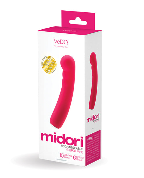 Vedo Midori 深紫色 G Spot Vibe：可充電的奢華樂趣 - featured product image.