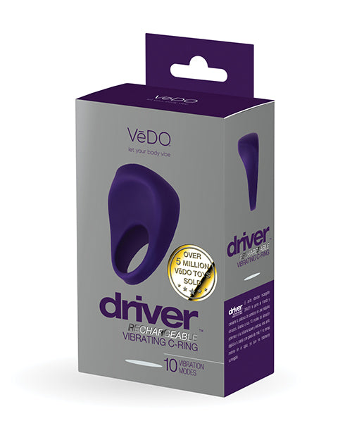 Shop for the Vedo Driver Rechargeable C Ring: Intense Pleasure, Anytime at My Ruby Lips