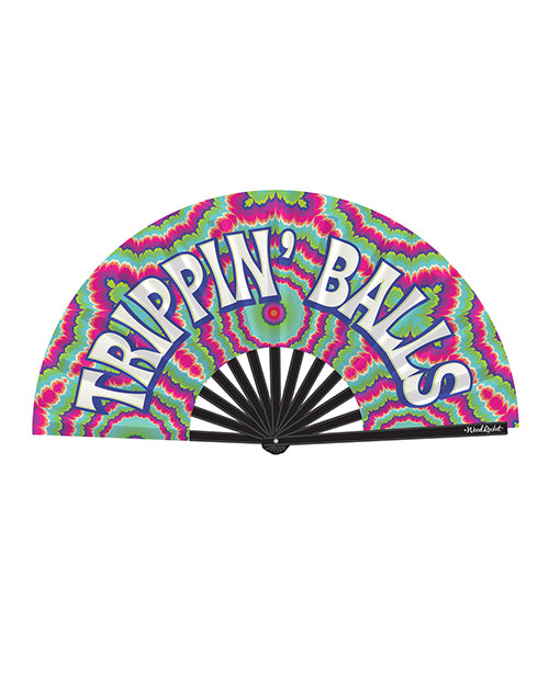 Trippin' Balls 紮染手扇 ðŸŒ€ - featured product image.