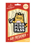 Wood Rocket Purr Purr Pass Air Freshener - Green Grass Scent