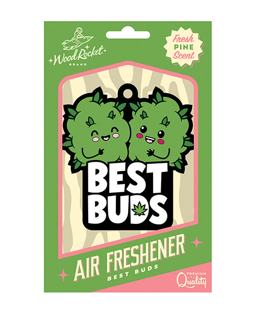 Wood Rocket Best Buds Pine Air Freshener - featured product image.