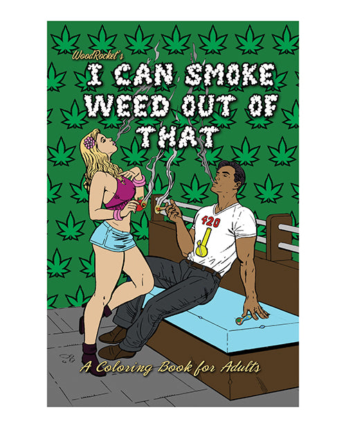 Wood Rocket Puedo fumar marihuana con ese libro para colorear - featured product image.