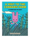 Susurros de la naturaleza: una visita a la granja de cannabis Libro para colorear de Wood Rocket