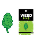 Wood Rocket Weed Nug Pin in Green