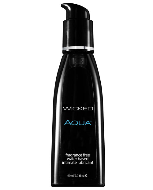 Lubricante a base de agua Wicked Sensual Care Aqua - Fórmula lujosa con calidad de spa - featured product image.