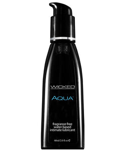 Wicked Sensual Care Aqua Water Based Lubricant - Luxurious Spa-Quality Formula