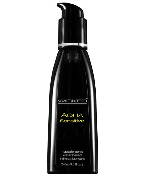 Lubricante a base de agua Wicked Sensual Care Aqua Sensitive - Hipoalergénico y nutritivo para la piel - featured product image.